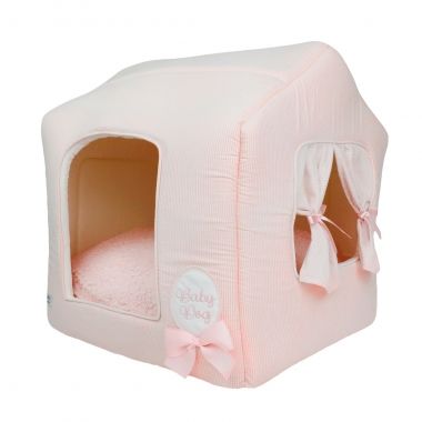 Casinha Retangular Baby Dog Rosa